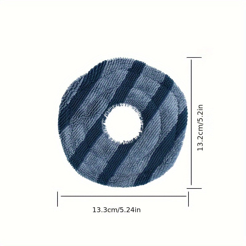 Eufy X10 Pro Omni, X8, X8 Pro, X9 Pro changyutgichlari uchun 6 ta qayta ishlatiladigan vakuum mopa matolari to'plami - Polga ulanishlar uchun mos keladigan almashtirish qismlari