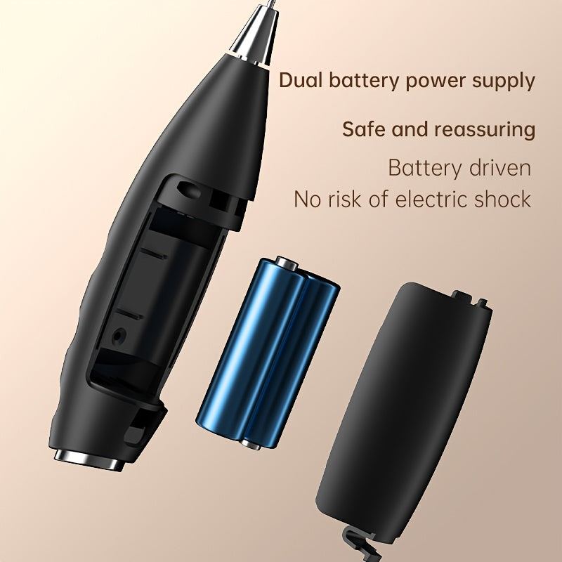 Mini Electric Hand Mixer Plastic Battery-Free Kitchen Stirrer for Baking