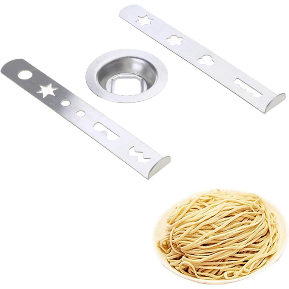 Stainless steel attachment for biscuits, meat mincing, cookies, churros in kitchen