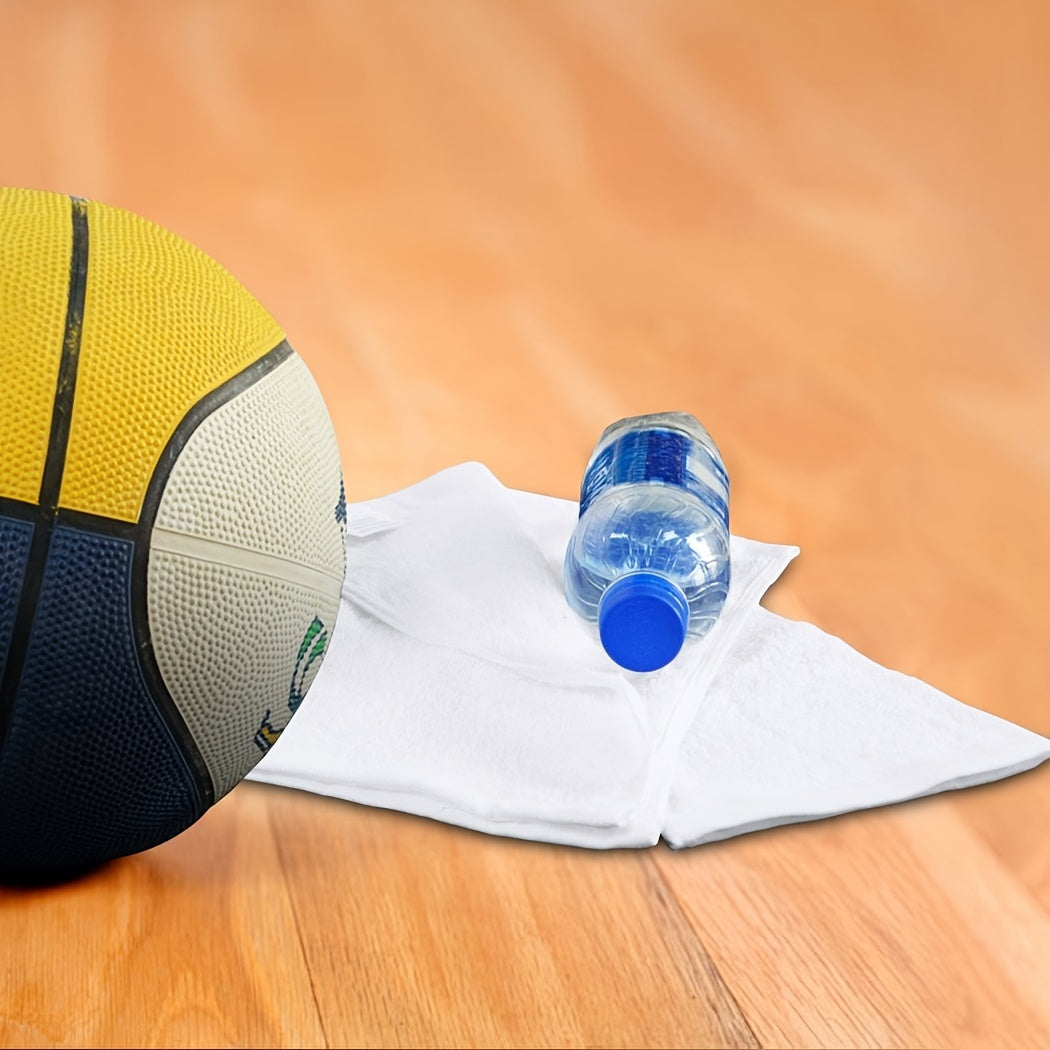 Paxta yuvinish matolari yumshoq flanel yuz sochiqlari yuqori osonlik bilan so'riladi oq 30x30 sm