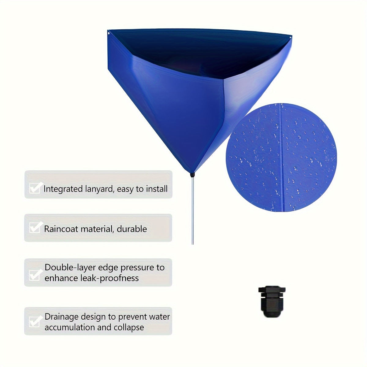 1 упаковка из 4 основных наборов для чистки кондиционера — в комплект входит моющийся чехол, дренажный мешок и шланг, для легкого и энергоэффективного обслуживания настенных кондиционеров в гостиной и спальне вашего дома.