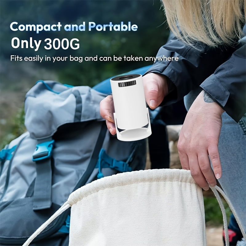 Mini Portable Projector with WiFi 4K Video Support for Home Entertainment