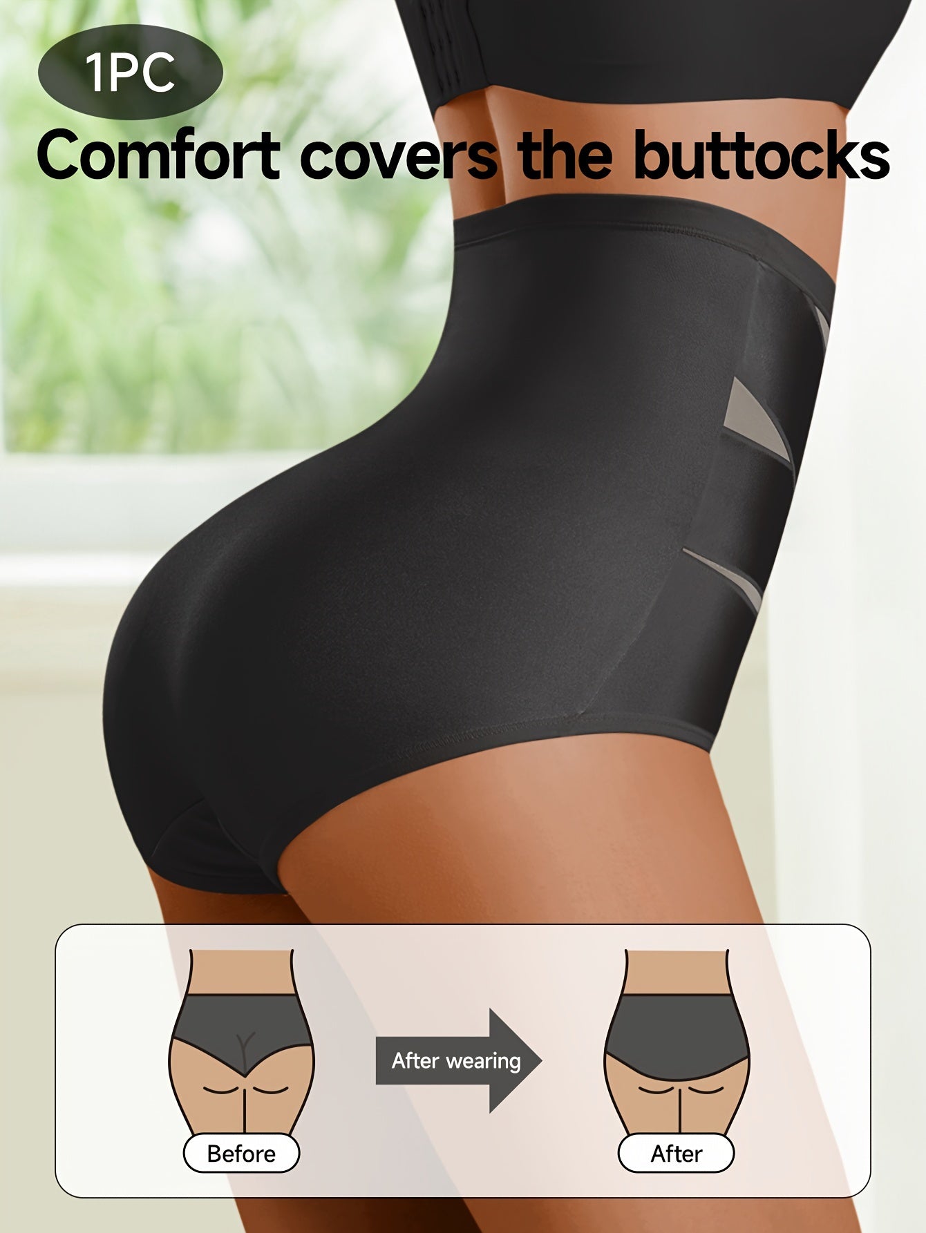 Женские трусики с высокой талией и перекрестными ремешками, средней поддержкой и нейлоновым материалом.