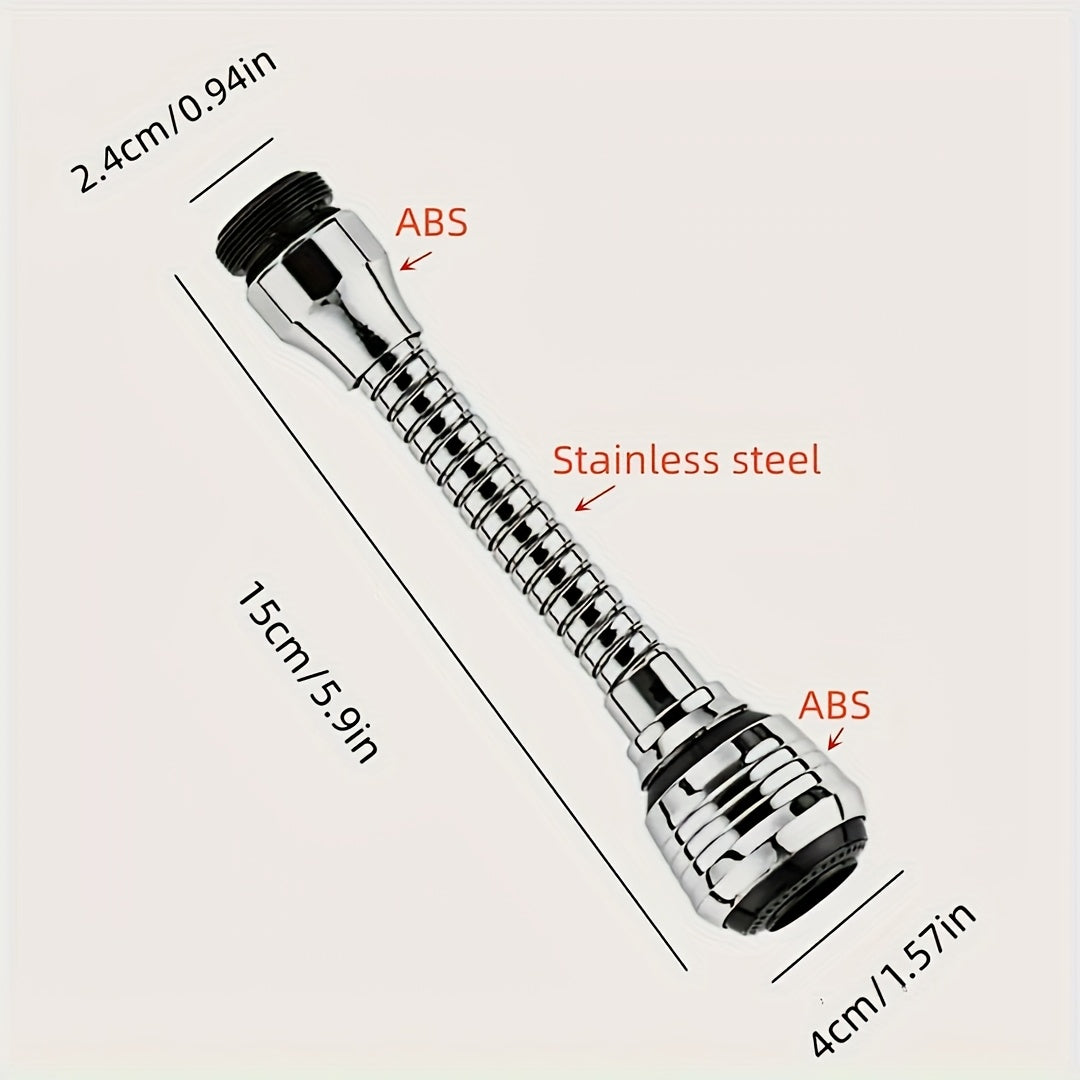 360° Rotary Kitchen Faucet Nozzle Water-Saving Sink Extender