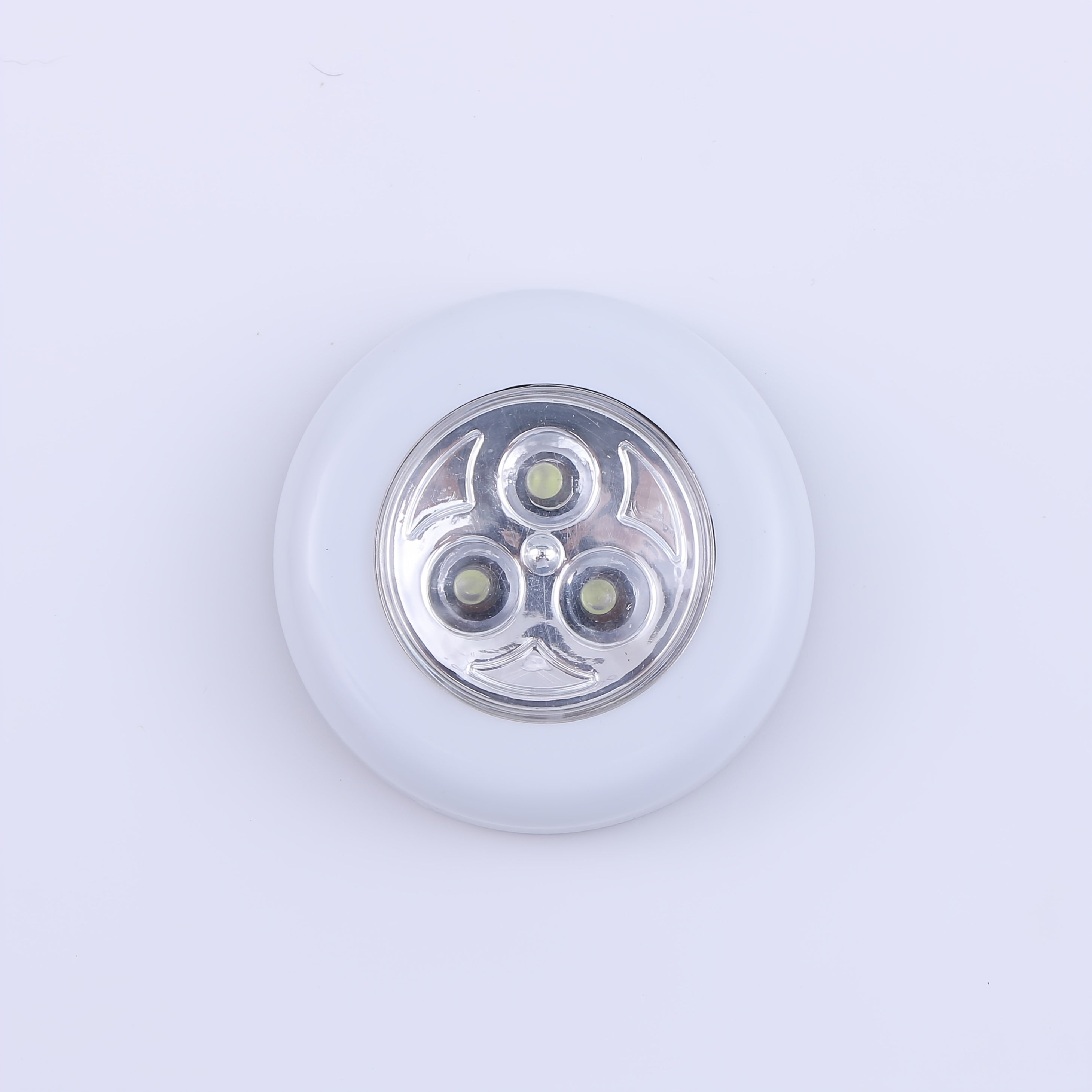 Modern Space-Themed Touch Sensor Night Light with Adjustable Brightness Battery Operated for Bedroom Kitchen Hallway