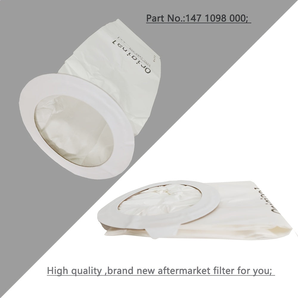 1 ta Nilfisk changyutgich chang sumkasi va HEPA filtr to'plami, GD5, Adgility 6XP, BackVac6 bilan mos keladi, qog'oz va mato materiallaridan tayyorlangan (#1471098000)