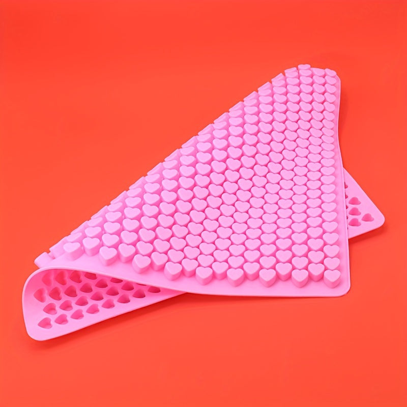 Mini Heart Shaped Silicone Gummy Molds for Candy, Ice, Soap, Jelly 1pc
