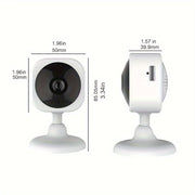 HD Smart Home Camera with Two-Way Audio Night Vision and Remote Access