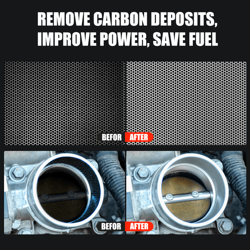 Комплект по уходу за топливной системой для бензиновых и дизельных автомобилей, средство для удаления углерода, очиститель двигателя