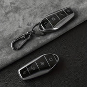 Universal TPU Car Remote Key Fob Cover Durable Phone Shell with Metal Ring