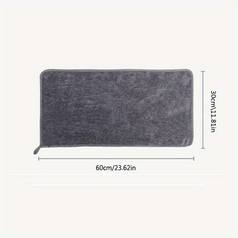 Toalla de microfibra para lavado de coches, secado rápido, paño de limpieza para automóviles, alta absorción