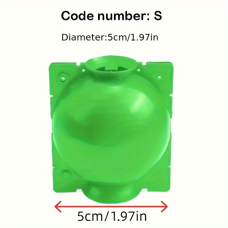 Juego de 10 piezas de herramientas para injerto de plantas, bola de enraizamiento de plástico de 5cm para capas de aire y corte de plántulas