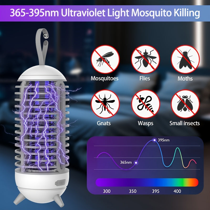 Tashqi va fermer xoʻjaligi uchun ABS materialidan tayyorlangan Elektr Mosquito Zapper va Chivinlar uchun qarshi vosita
