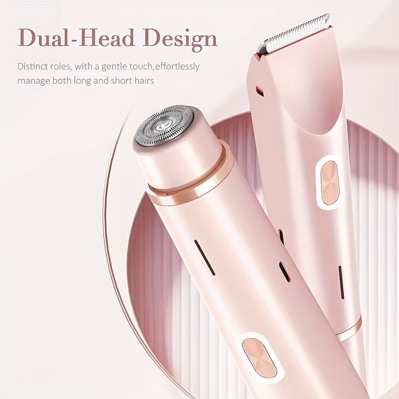 Afeitadora eléctrica para mujer húmeda y seca, de viaje, con doble cabezal, recargable, de acero inoxidable

Source:
Women's Electric Shaver Wet Dry Travel Dual-Head Rechargeable Stainless Steel