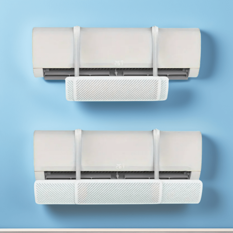 Adjustable Plastic Air Conditioner Vent Cover with Perforated Design for Even Airflow in Living Room Office and Commercial Spaces