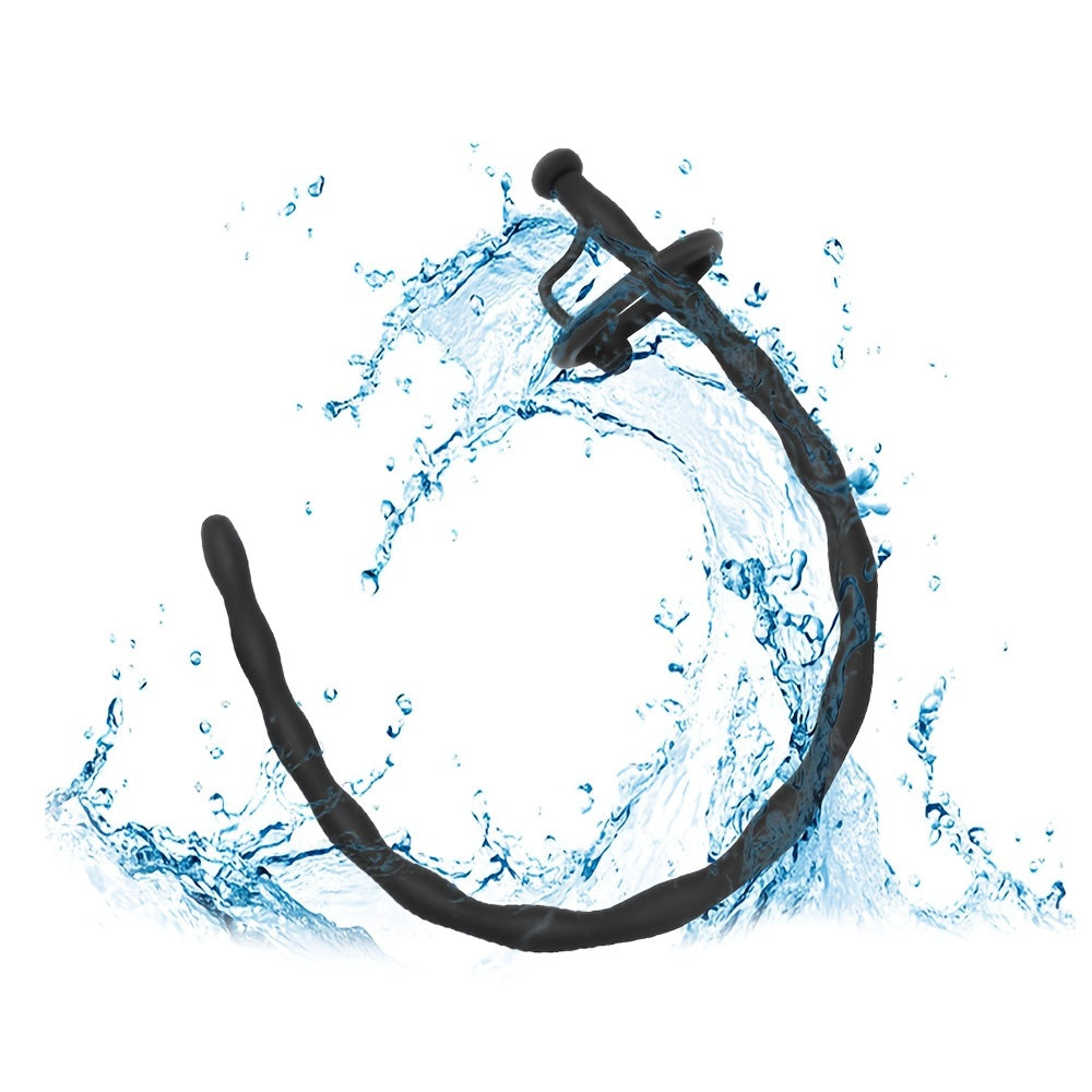 Dilatador de pene de silicona para hombres, varilla uretral para obstrucción y estimulación uretral