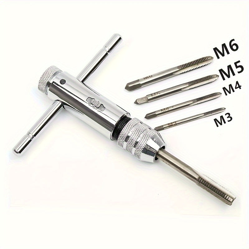 Self-Locking Machine Screw Thread Plug Metal Chrome M3-M8 for Secure Installation