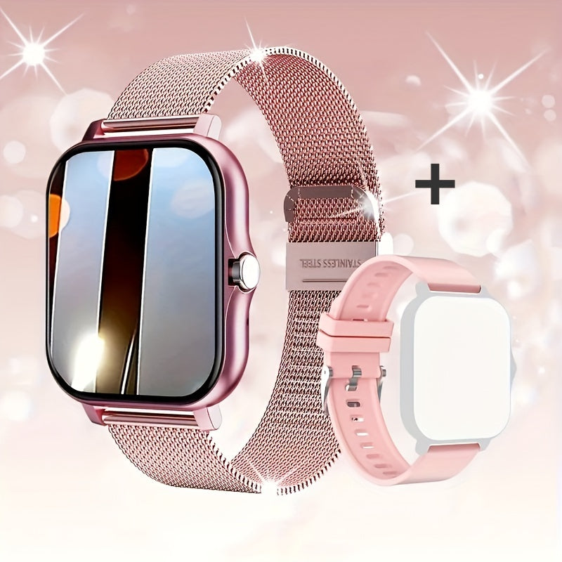 Full Touch Screen Smartwatch for Men and Women 1.83 Inch IPS Display Wireless Calling Sports Fitness