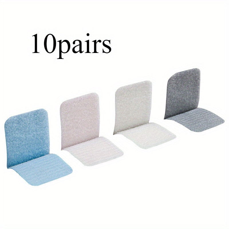 Non-Slip Adhesive Seat Cushion Holders for Sofa Bed Sheets 10 Pairs