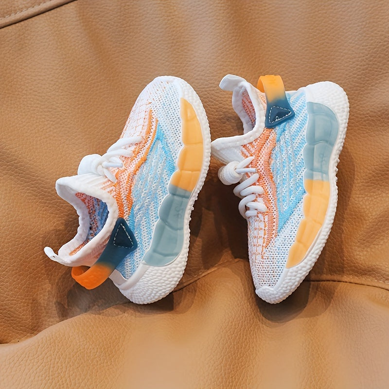 Мужские детские дышащие беговые кроссовки для активного отдыха, нескользящая подошва