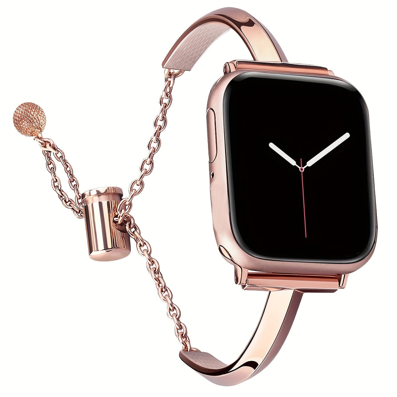 Women's Aluminum Alloy T-Shape Smartwatch Strap for Apple Watch 38mm-49mm