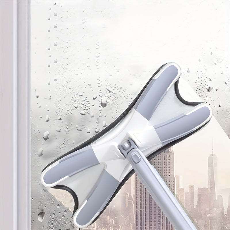 Mopa plana en forma de mariposa en forma de X para limpieza del hogar, absorción de agua, sin necesidad de usar las manos