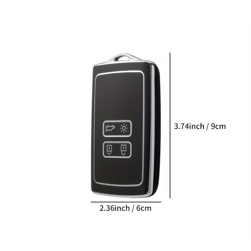 Universal TPU Car Remote Key Fob Cover for Renault Models Protective Case