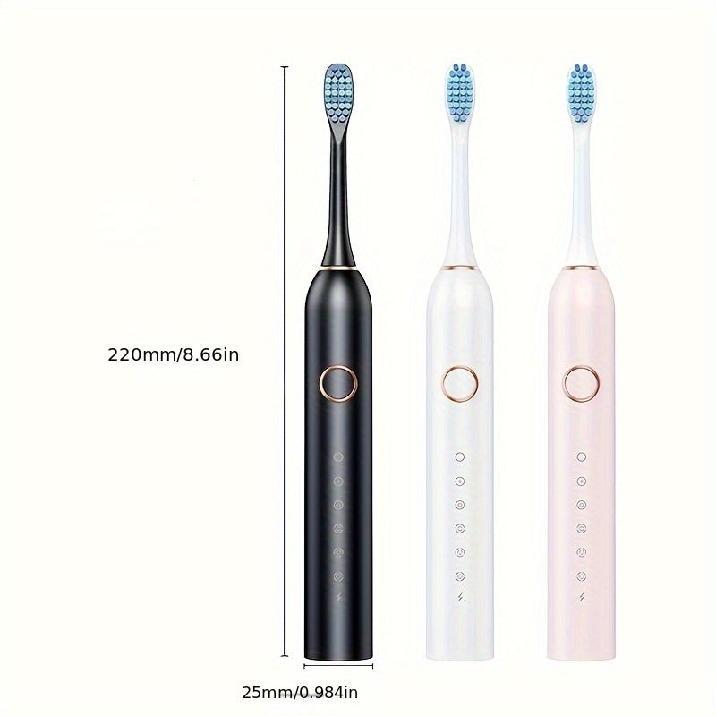 Electric Toothbrush for Adults with Whitening and Rechargeable Battery