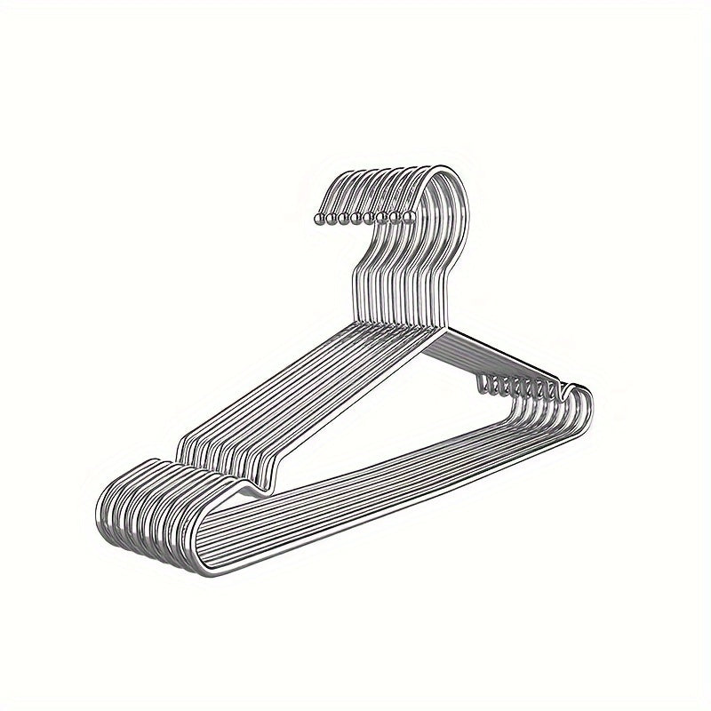 Percha de ropa de acero inoxidable antideslizante y duradera para secar ropa en el balcón