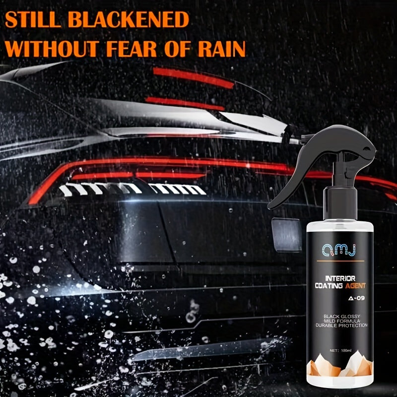 Avtomobil ichki qismi uchun spreyi, plastmassa va charmni tozalash va tiklash