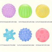 Soft Rubber Bath Toy for Kids with Tactile Grip and Sensory Play