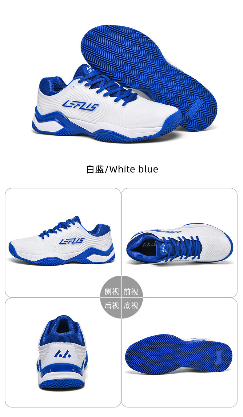 Мужские всесезонные кроссовки для корта для pickleball, бадминтона, тенниса, с противоскользящей, амортизирующей подошвой
