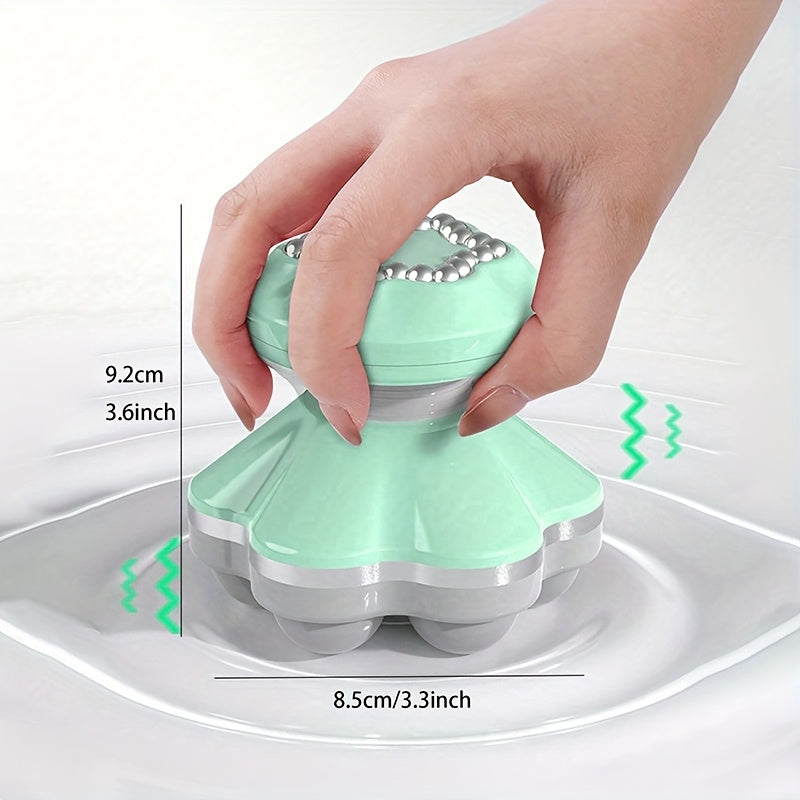 Mini Portable Massager with Six Vibrating Feet for Whole Body Use