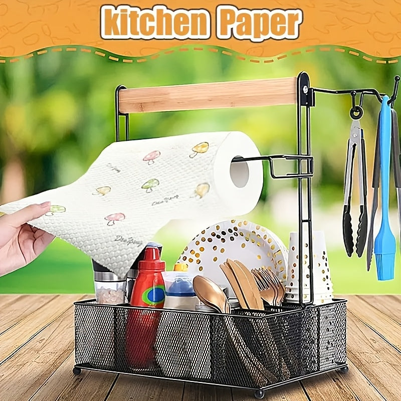 Disposable Bamboo Dishcloths Rolls 50 Sheets Versatile Kitchen Towels