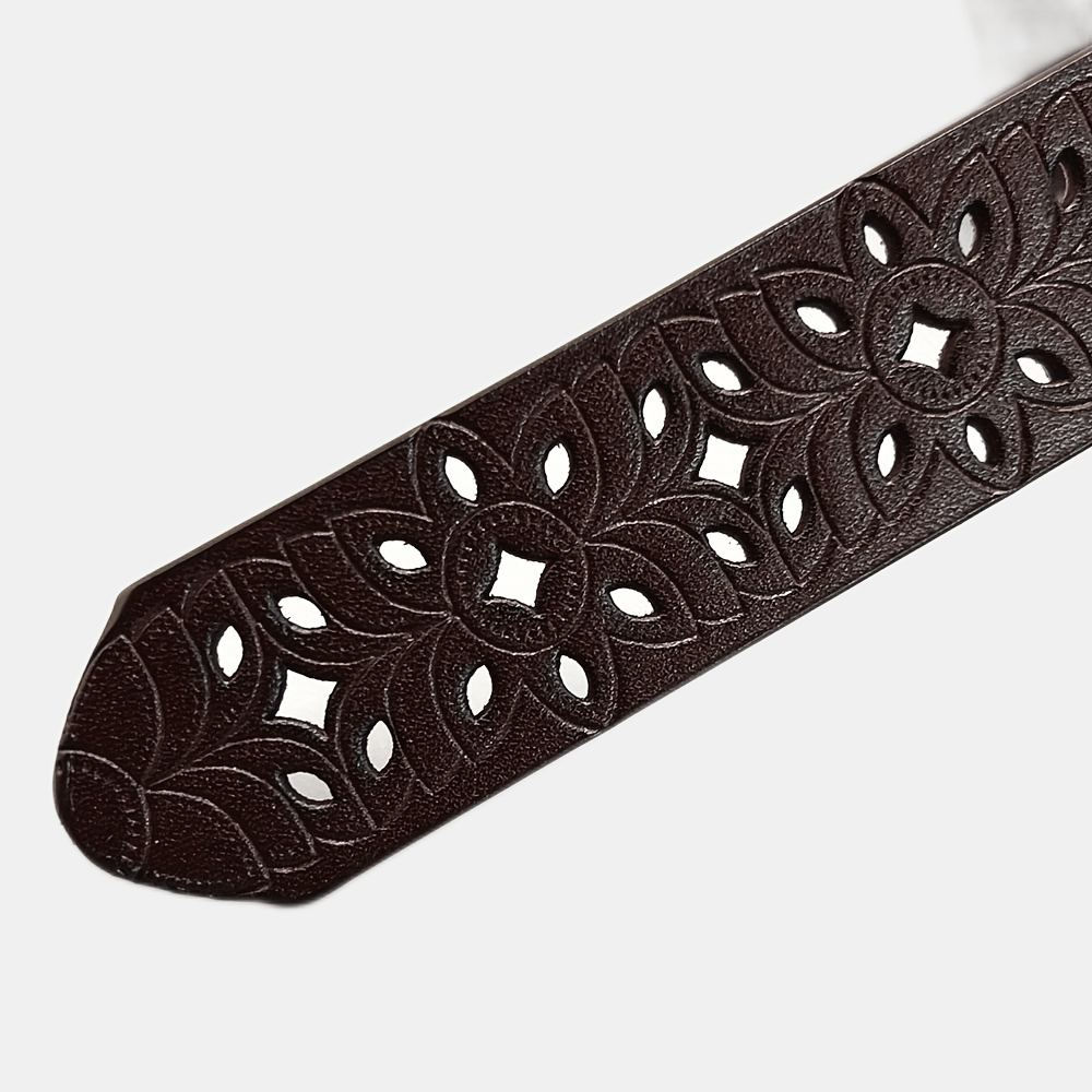 Ayollar uchun faux charmli vintage ilhomlangan bo'sh ichki kamar, kundalik kiyimlar va jinsilar uchun