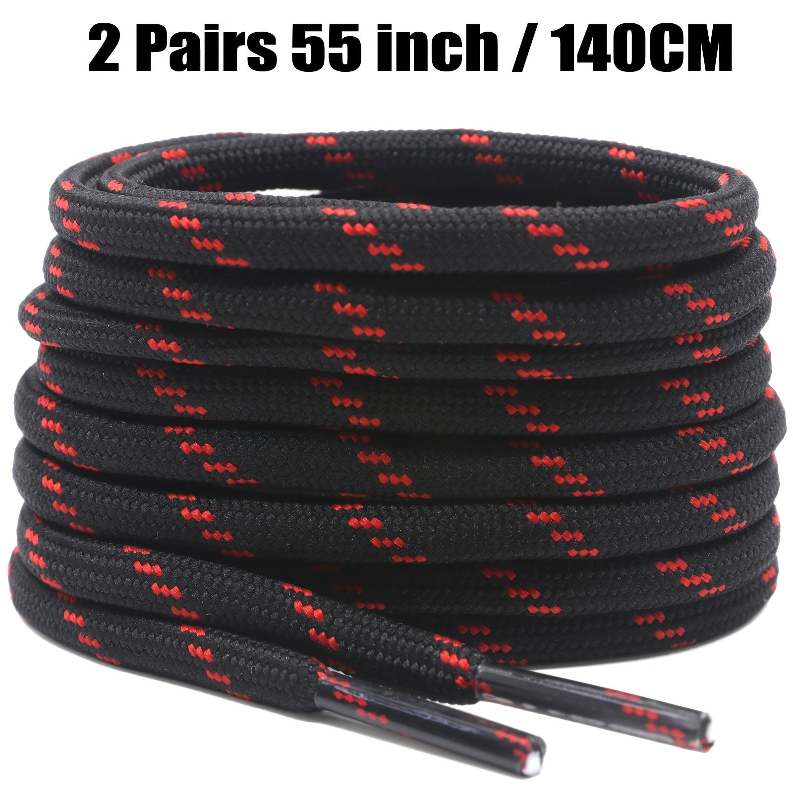 Unisex Thickened Round Climbing Shoe Laces for Hiking and Work Boots