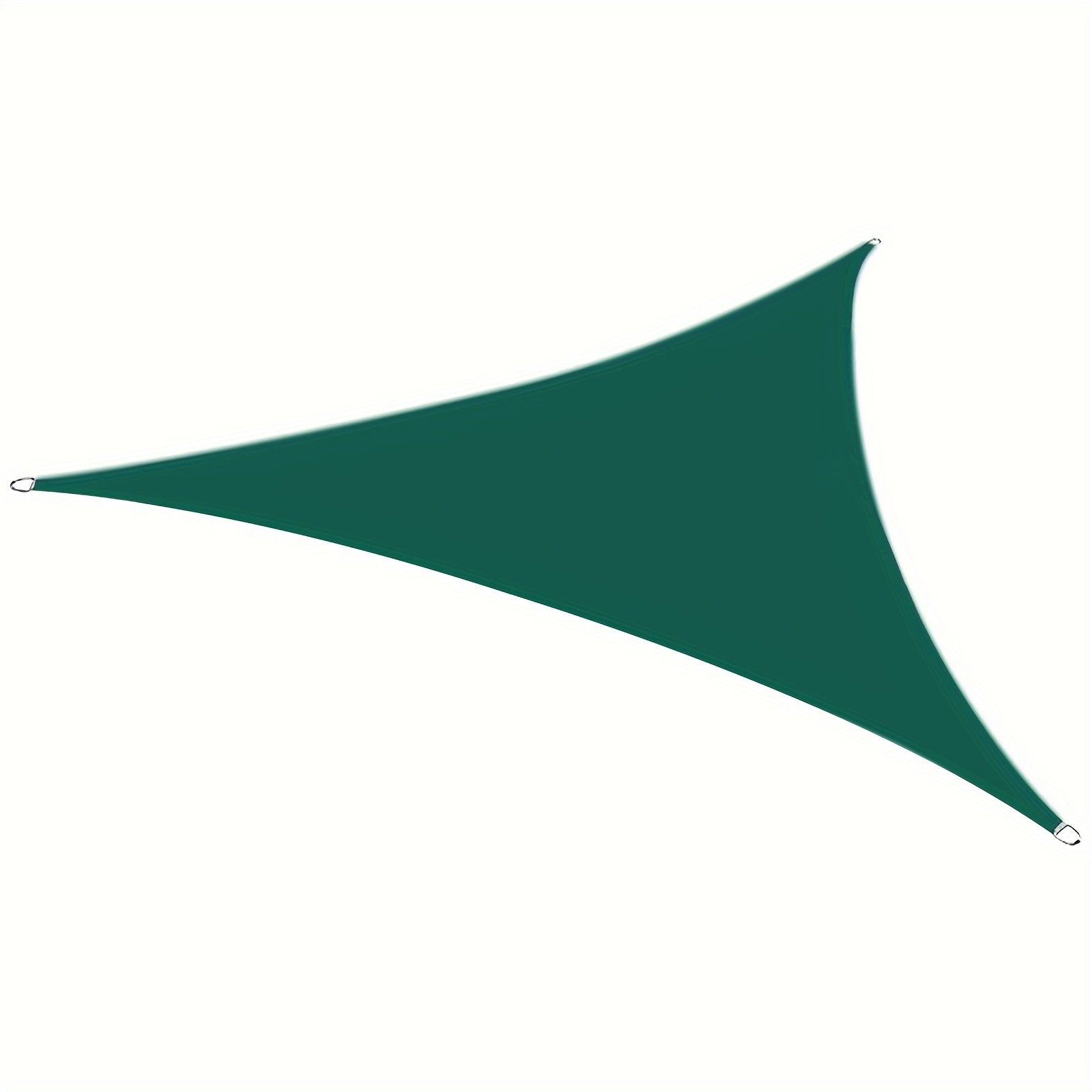 Triangle Shade Sail Canopy 98 UV Block 200GSM Polyester Outdoor Sun Shade for Patio Garden Yard Deck