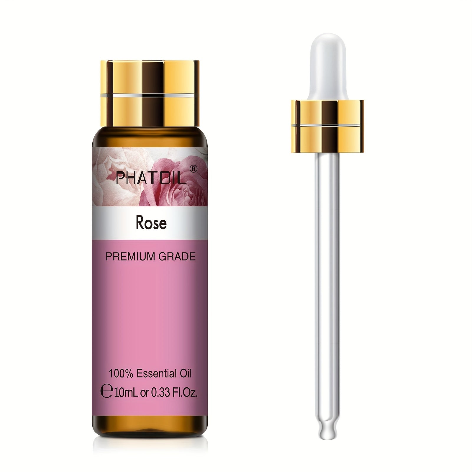 PHATOIL Efir moyi Yagona 10ml - Kayfiyatni ko'taruvchi aromaterapiya suvi, ko'p maqsadli foydalanish, yuqori sifatli, oqmas, UV nurlanishiga chidamli - 1 shisha