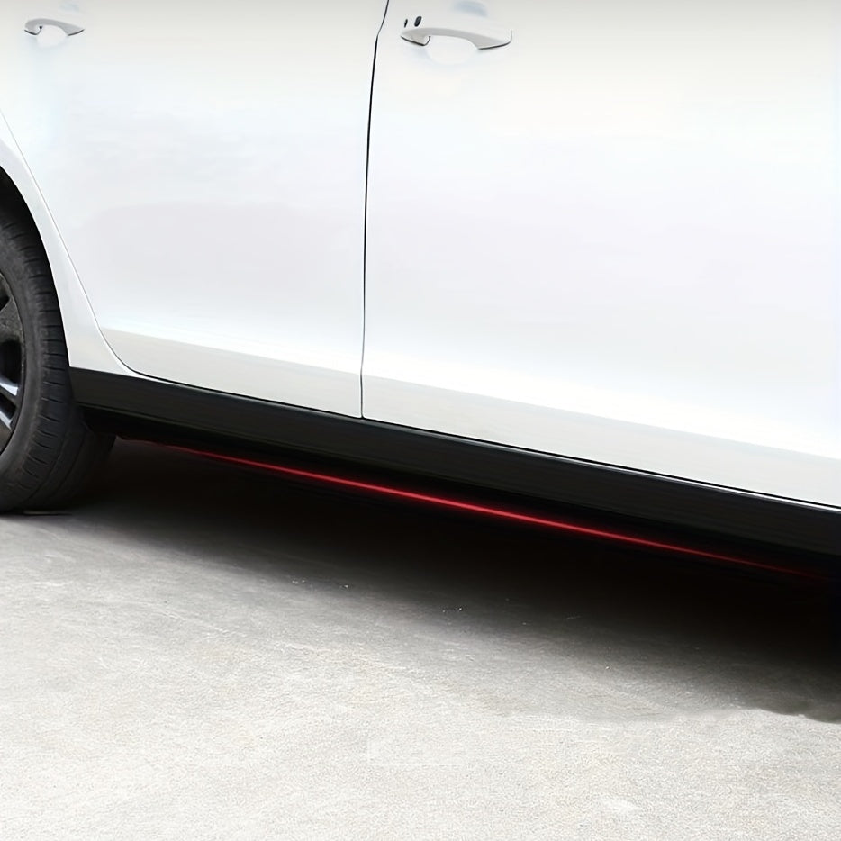 Universal Rubber Anti-Scratch Side Skirt Edge Guards for Car Bumper Protection