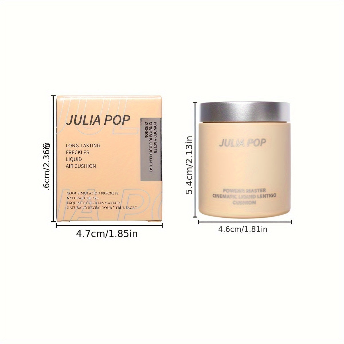 Mujer natural bolígrafo de pecas a prueba de agua puntos de maquillaje