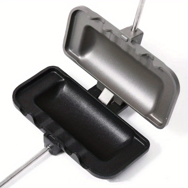 Aluminum Alloy Sandwich Maker Non-Stick Irregular Shape 1000W