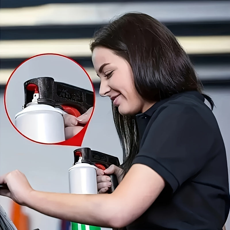 Handheld Spray Gun for Car Painting Adjustable Settings Durable Plastic