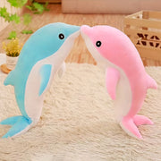 Dolphin Plush Toy for Medium Dogs Soft Durable Fabric Interactive Pet Toy