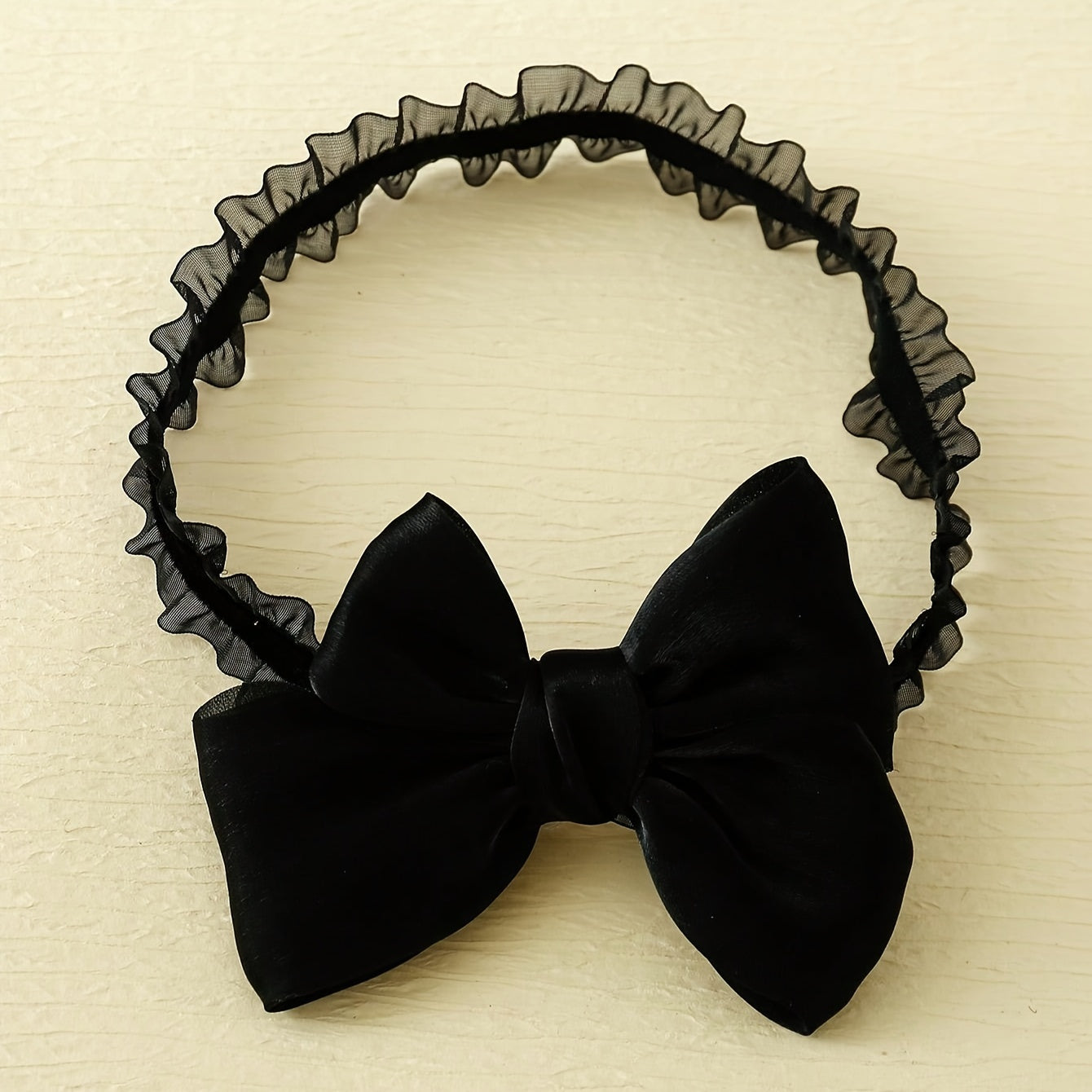 Набор носков и повязки для девочки-ребенка: дышащие хлопковые носки с бантом и аксессуар для волос