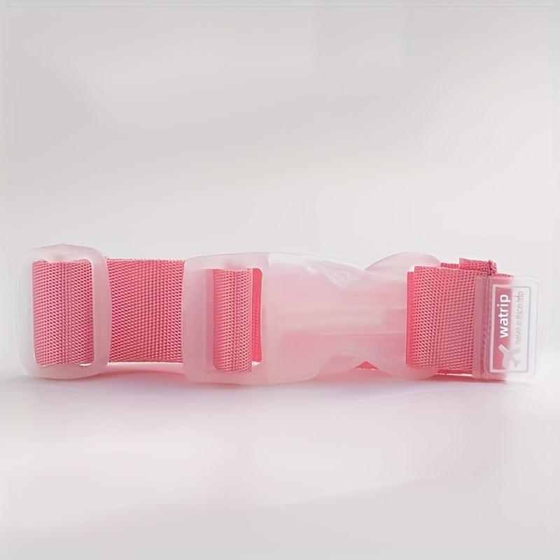 Correa de equipaje de nylon unisex ajustable con hebilla para maleta de viaje