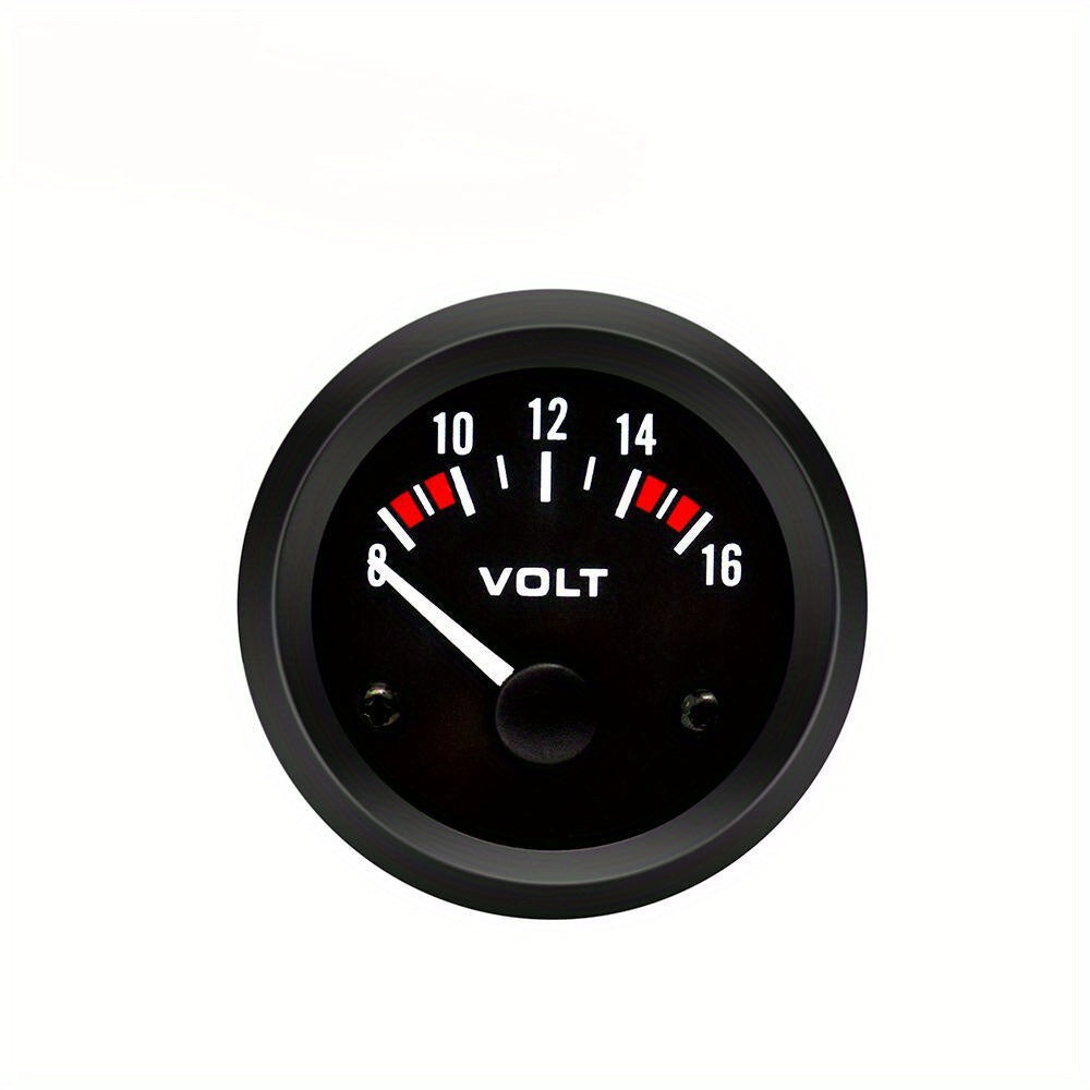 Car Water Temperature Gauge 52mm Black Shell 12V Auto Meter with Sensor