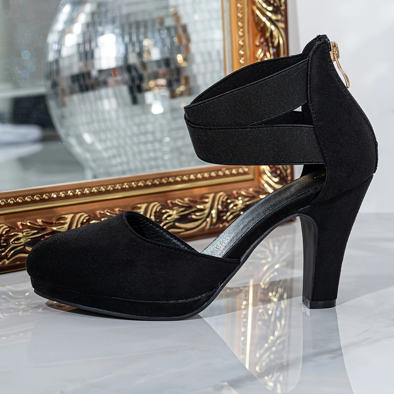 Women's Summer High Heels Stiletto Sandals Open Toe Hollow Cheongsam Style