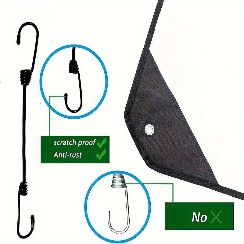 Funda para aire acondicionado gris claro con protector de malla, múltiples tamaños, incluye 4 cuerdas elásticas