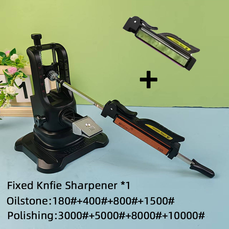 Tez tizim va bardoshli metall konstruktsiyaga ega sozlanadigan professional pichoq silliqlash mashinasi