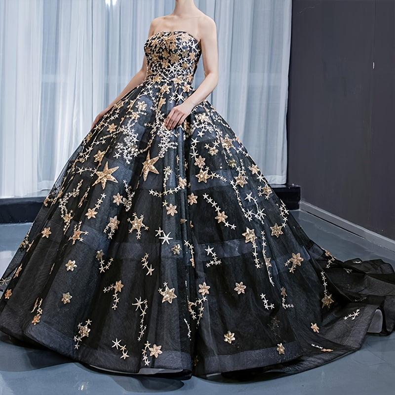 Women's Black Tulle Petticoat for Weddings and Special Occasions Polyester Easy to Wash